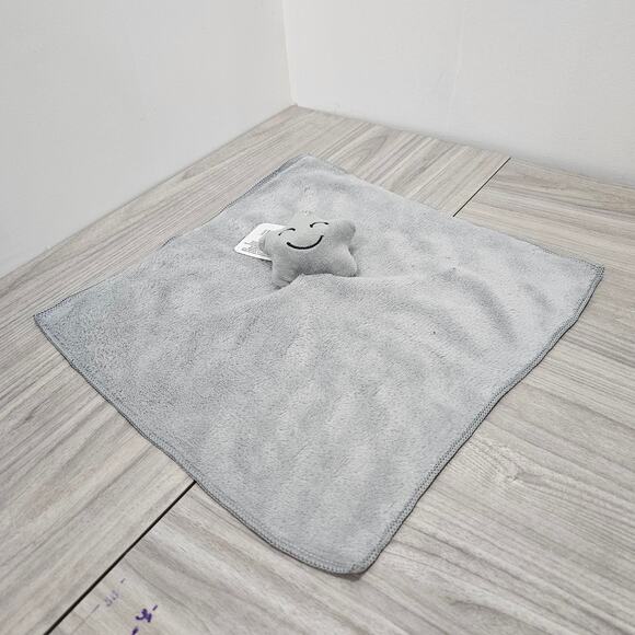 Angel of Mine Gray Star Plush Security Blanket Lovey New with Tag Doller Tree - Picture 3 of 8